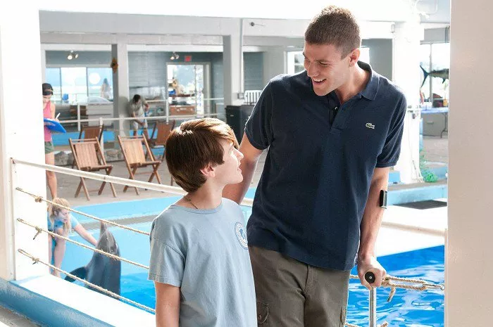 Nathan Gamble (Sawyer Nelson) Photo © Warner Bros. Pictures