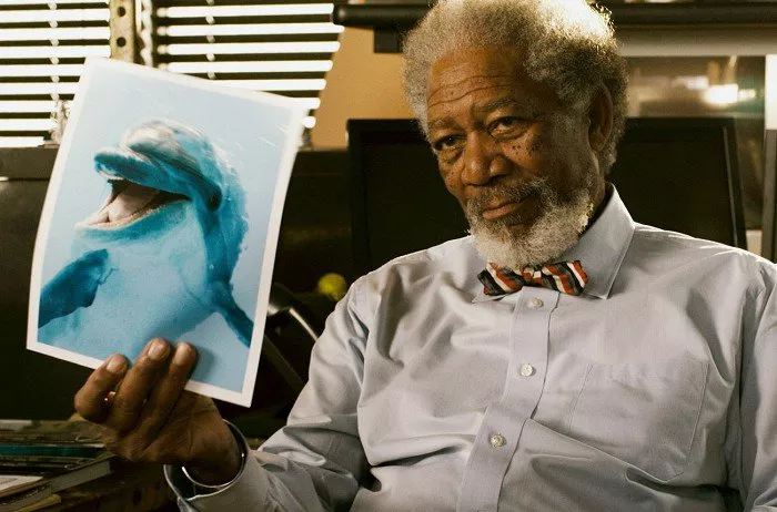 Morgan Freeman (Dr. Cameron McCarthy) Photo © Warner Bros. Pictures