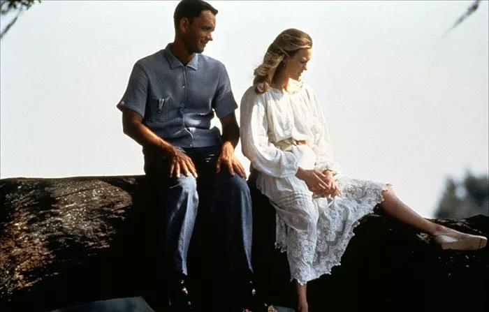 Tom Hanks (Forrest Gump), Robin Wright (Jenny Curran)