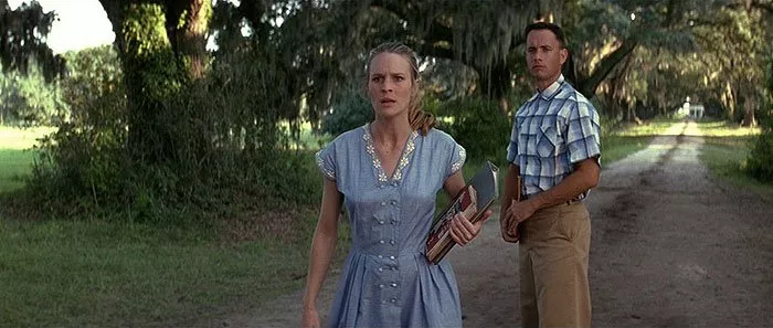 Robin Wright (Jenny Curran), Tom Hanks (Forrest Gump)