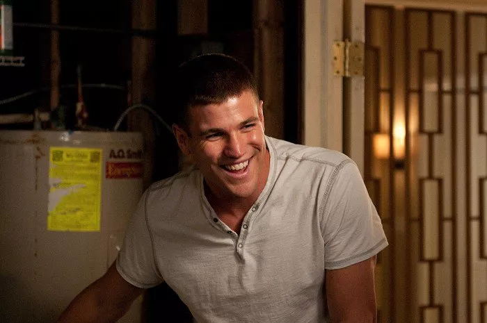 Austin Stowell (Kyle Connellan) Photo © Warner Bros. Pictures