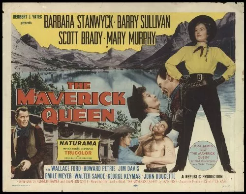 Barbara Stanwyck, Scott Brady, Mary Murphy, Barry Sullivan zdroj: imdb.com
