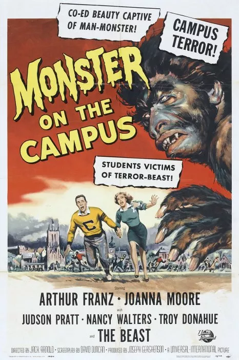 Troy Donahue (Jimmy Flanders), Eddie Parker (Donald as a Monster), Nancy Walters (Sylvia Lockwood) zdroj: imdb.com