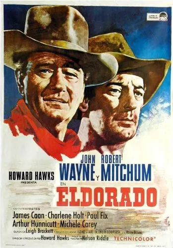 Robert Mitchum (El Dorado Sheriff J.P. Harrah), John Wayne (Cole Thornton) zdroj: imdb.com