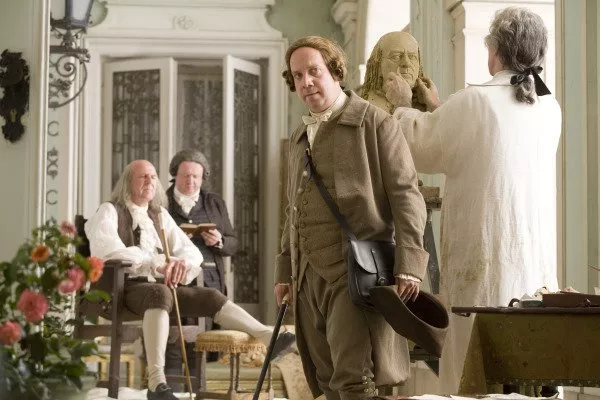 Paul Giamatti (John Adams), Tom Wilkinson (Benjamin Franklin) zdroj: imdb.com