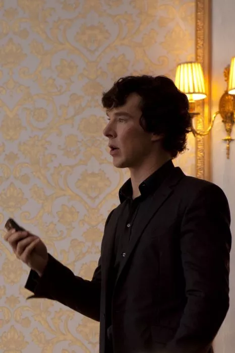 Benedict Cumberbatch (Sherlock Holmes) Photo © British Broadcasting Corporation (BBC) / Colin Hutton
