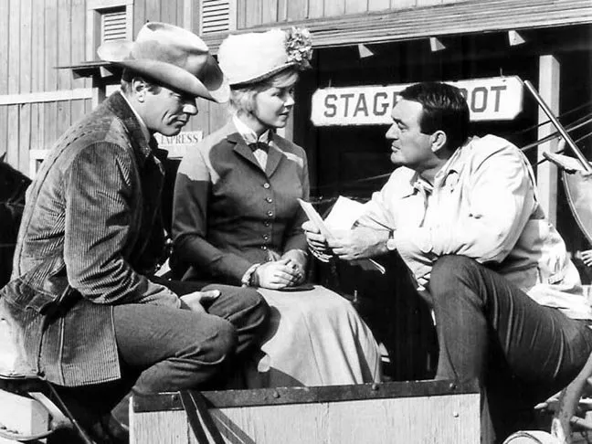 Doris Day, Peter Graves, Andrew V. McLaglen zdroj: imdb.com