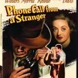 Phone Call from a Stranger (1952) - Marie Hoke