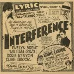 Interference (1928) - Faith Marlay