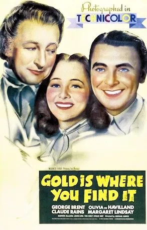 Olivia de Havilland, Claude Rains, George Brent zdroj: imdb.com
