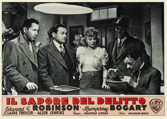 Humphrey Bogart, Thurston Hall, Edward G. Robinson, Allen Jenkins, Claire Trevor zdroj: imdb.com