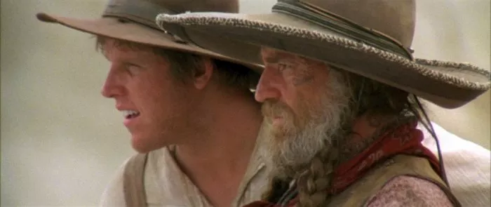 Gary Busey (Karl Westover), Willie Nelson (Barbarosa) zdroj: imdb.com