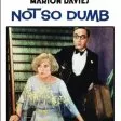 Not So Dumb (1930)