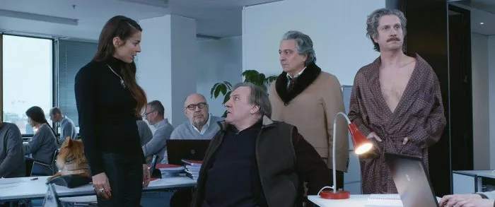 Gérard Depardieu, Christian Clavier, Audrey Dana, Charlie Dupont zdroj: imdb.com