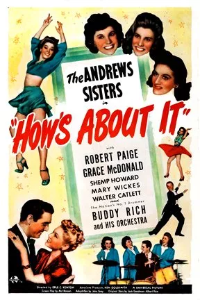 Laverne Andrews, Patty Andrews, Grace McDonald, Maxene Andrews, Robert Paige, The Andrews Sisters zdroj: imdb.com