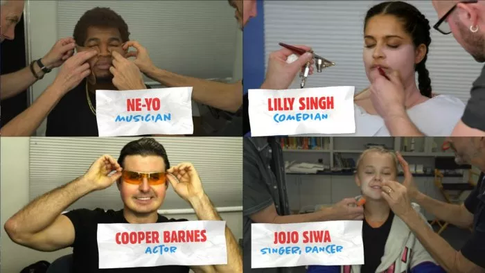 Cooper Barnes, Ne-Yo, Lilly Singh, JoJo Siwa zdroj: imdb.com