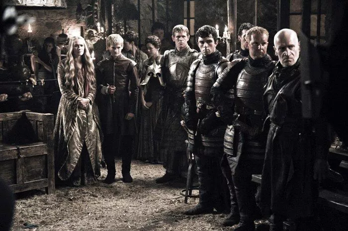 Lena Headey (Cersei Lannister), Jack Gleeson (Joffrey Baratheon)