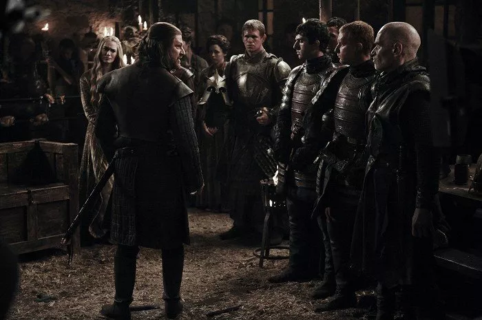 Lena Headey (Cersei Lannister), Sean Bean (Eddard ’Ned’ Stark)
