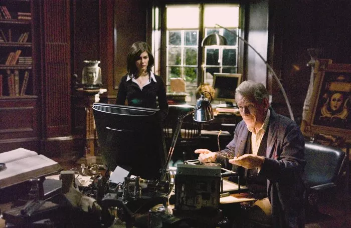 Ian McKellen (Sir Leigh Teabing), Audrey Tautou (Sophie Neveu) zdroj: imdb.com