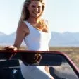 Vegas Vacation (1997) - Woman in Ferrari