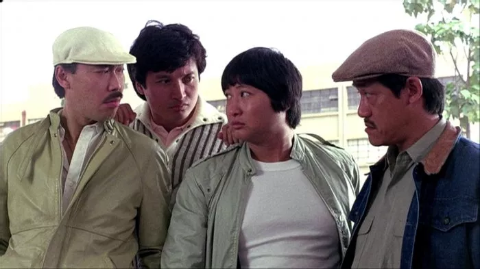 Sammo Kam-Bo Hung (Kidstuff), Stanley Sui-Fan Fung (Rawhide), Charlie Chin (Herb), Richard Ng (Sandy) zdroj: imdb.com