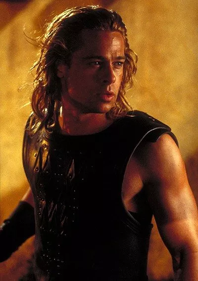 Brad Pitt (Achilles) Photo © 2003 Warner Bros.
