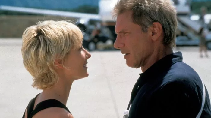 Harrison Ford (Quinn Harris), Anne Heche (Robin Monroe) zdroj: imdb.com