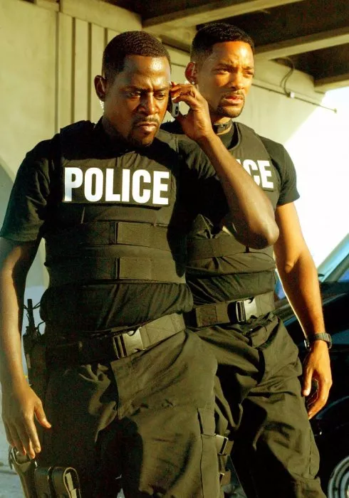 Martin Lawrence (Detective Marcus Burnett), Will Smith (Detective Mike Lowrey)