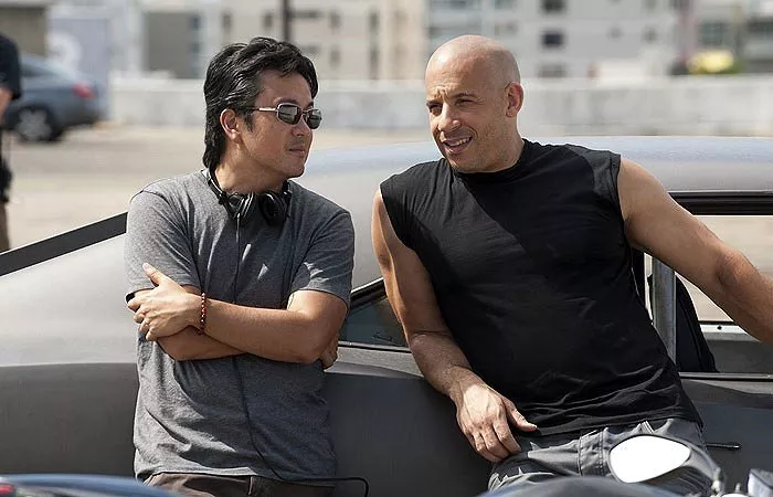 Justin Lin, Vin Diesel (Dominic Toretto)