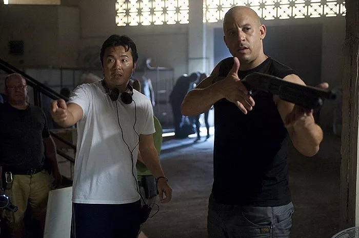 Justin Lin, Vin Diesel (Dominic Toretto)
