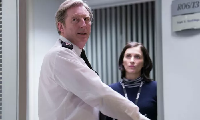 Adrian Dunbar (Superintendent Ted Hastings), Vicky McClure (DC Kate Fleming) zdroj: imdb.com