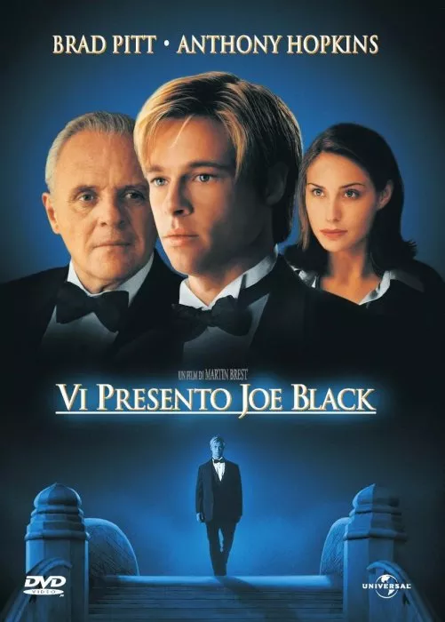 Brad Pitt (Joe Black), Anthony Hopkins (William Parrish), Claire Forlani (Susan Parrish) zdroj: imdb.com
