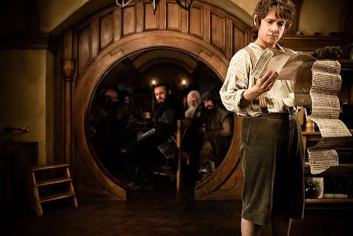 Martin Freeman (Bilbo) Photo © New Line Cinema, Metro-Goldwyn-Mayer, Warner Bros. Pictures / James Fisher, Mark Pokorn
