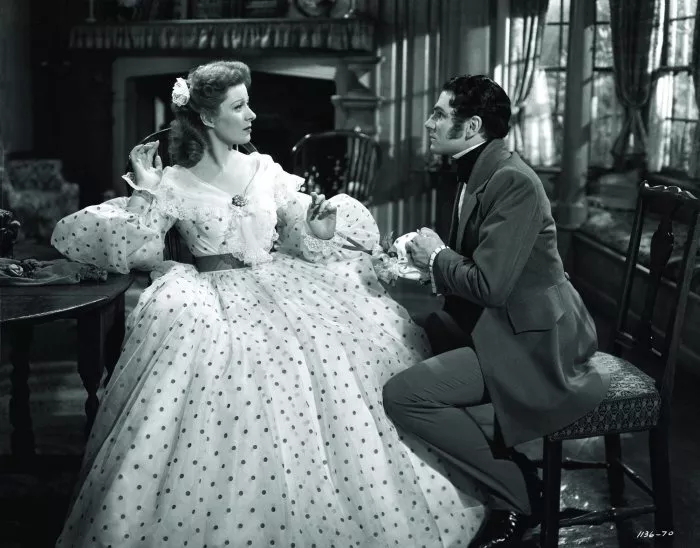 Laurence Olivier (Mr. Darcy), Greer Garson (Elizabeth Bennet) zdroj: imdb.com
