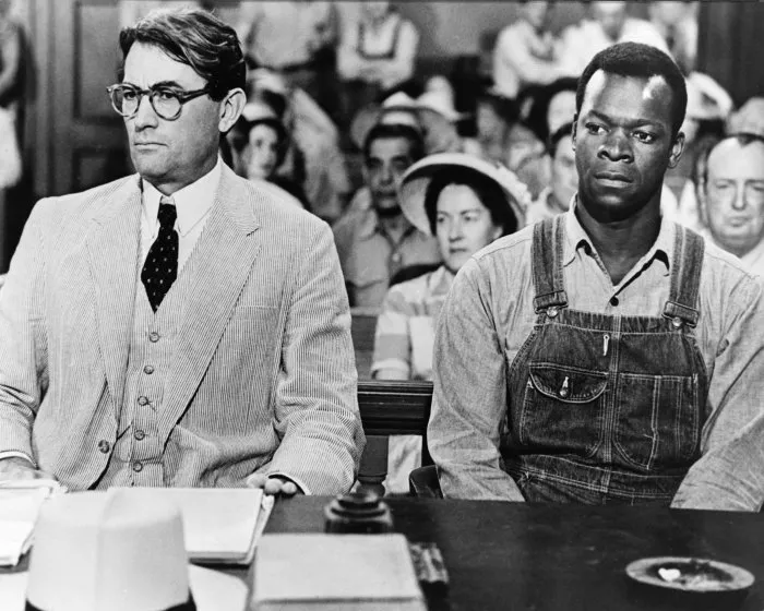Gregory Peck (Atticus Finch), Brock Peters (Tom Robinson) zdroj: imdb.com
