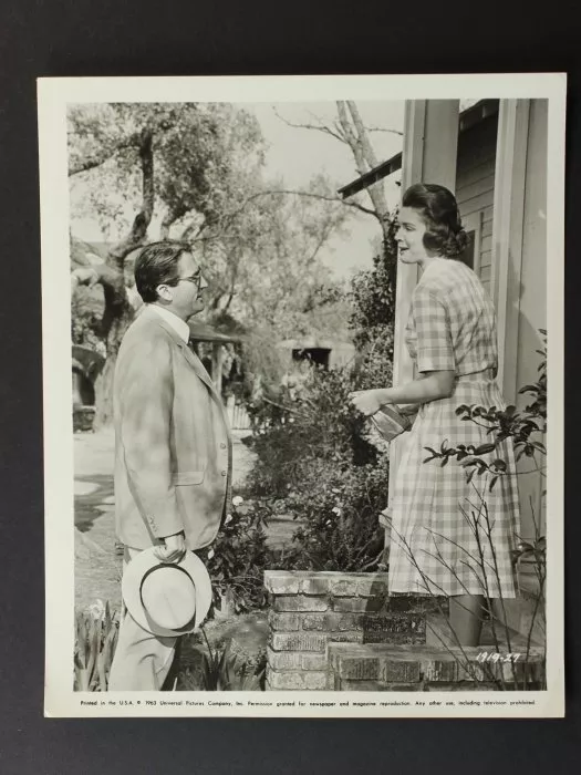 Gregory Peck (Atticus Finch), Rosemary Murphy (Maudie Atkinson) zdroj: imdb.com