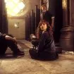 Daniel Radcliffe (Harry Potter), Emma Watson (Hermione Granger), Rupert Grint (Ron Weasley)