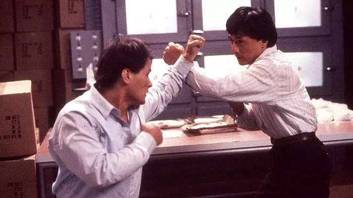 Benny Urquidez (Hua’s Henchman), Jackie Chan (Jackie Lung)