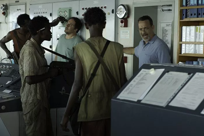 Corey Johnson (Ken Quinn), Tom Hanks (Captain Richard Phillips)