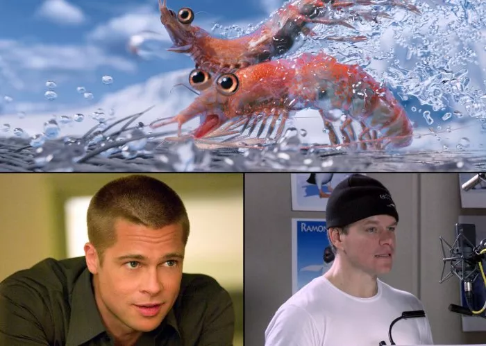 Brad Pitt (Will the Krill), Matt Damon (Bill the Krill) zdroj: imdb.com
