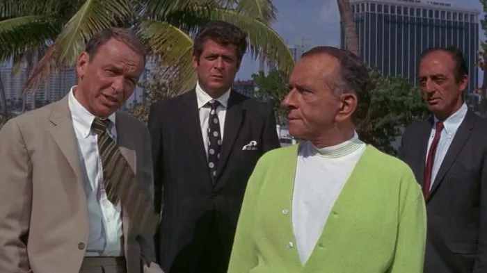 Frank Sinatra (Tony Rome), Martin Gabel (Al Mungar) zdroj: imdb.com