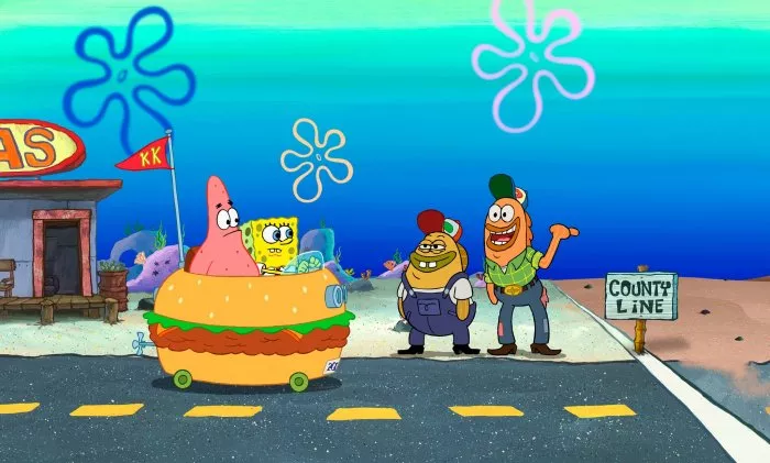 Dee Bradley Baker (Man Cop), Bill Fagerbakke (Patrick Star), Tom Kenny (SpongeBob), Mr. Lawrence (Plankton) zdroj: imdb.com