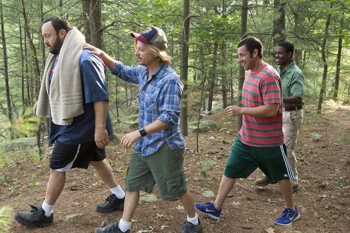 Kevin James (Eric Lamonsoff), David Spade (Marcus Higgins), Adam Sandler (Lenny Feder), Chris Rock (Kurt McKenzie)