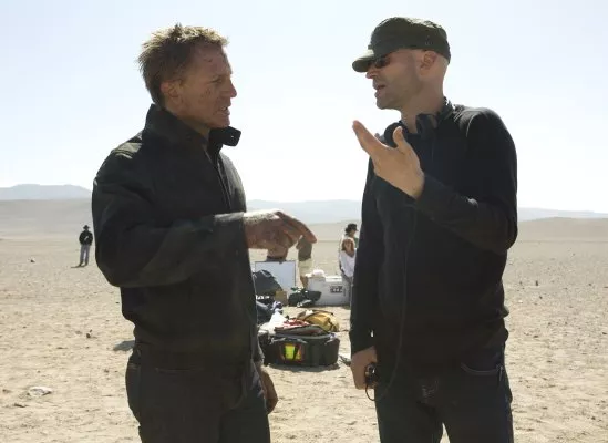 Daniel Craig (James Bond), Marc Forster zdroj: imdb.com