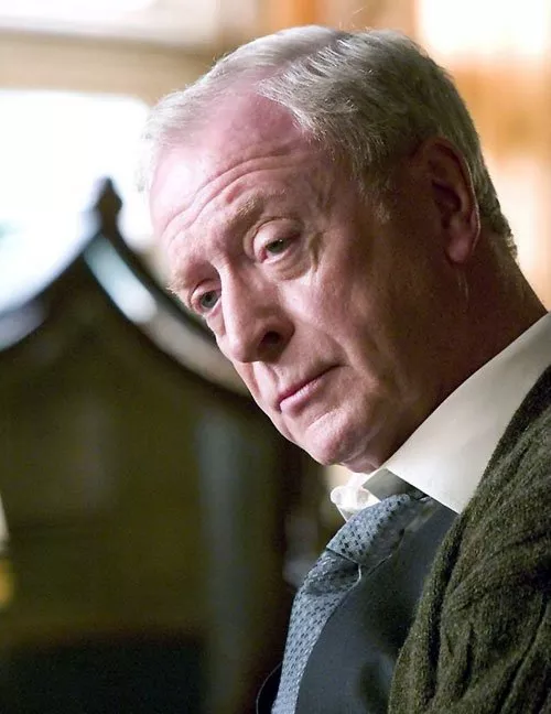 Michael Caine (Alfred) Photo © Warner Bros.