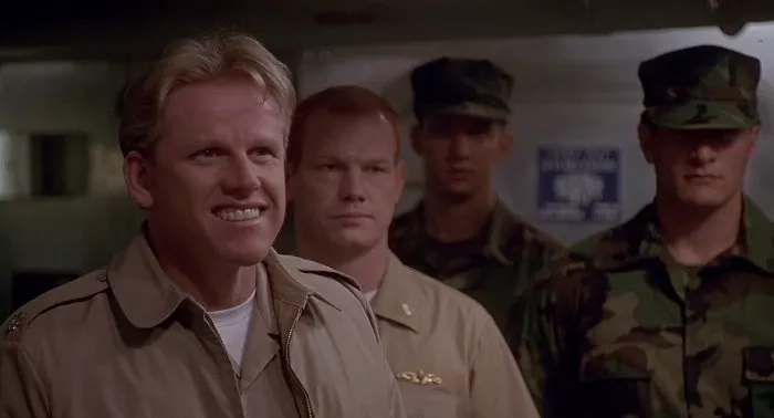 Gary Busey (Commander Krill) Photo © Warner Bros. Pictures