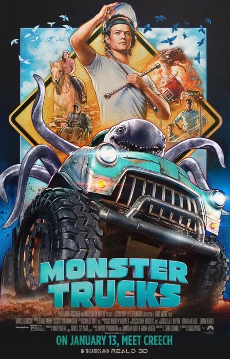 Monster Trucks (2017) - Monster Jam! Scene (10/10)