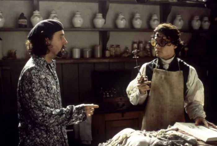 Johnny Depp (Ichabod Crane), Tim Burton zdroj: imdb.com