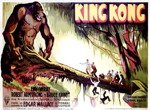 Robert Armstrong (Carl Denham), Bruce Cabot (John Driscoll), James Flavin (Second Mate), Sam Hardy (Charles Weston), Frank Reicher (Capt. Englehorn), King Kong (The Eighth Wonder of the World) zdroj: imdb.com