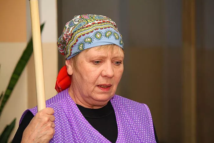 Jaroslava Obermaierová (Uklízecka II.) Photo © PegasFilm